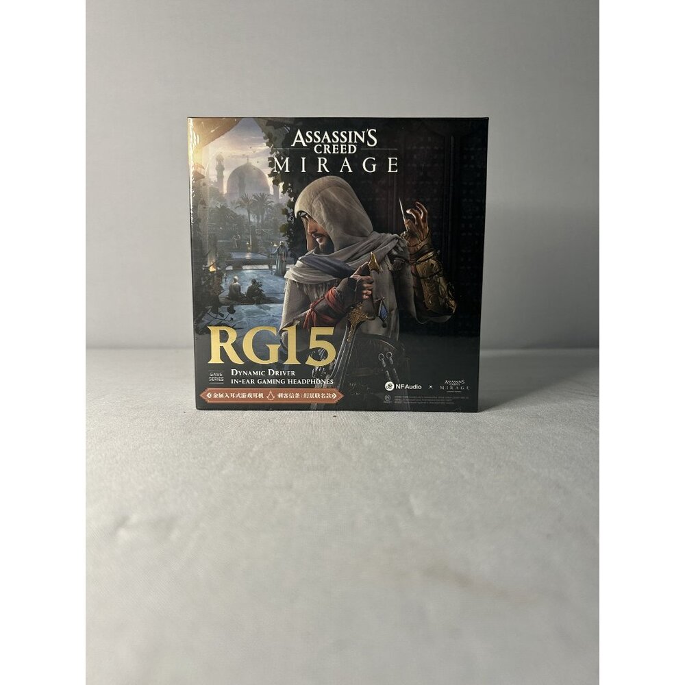 Assassins Creed Mirage Rg15 Dynamic Driver In-Ear Gaming Headphones By Nf Audio